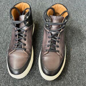 Taft black/brown hightop sneakers - Mens 6 / 39